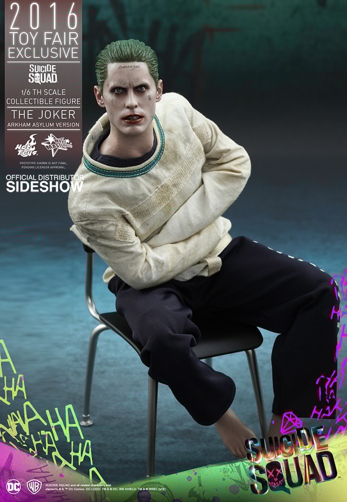 Hot toys suicide squad joker arkham asylum top