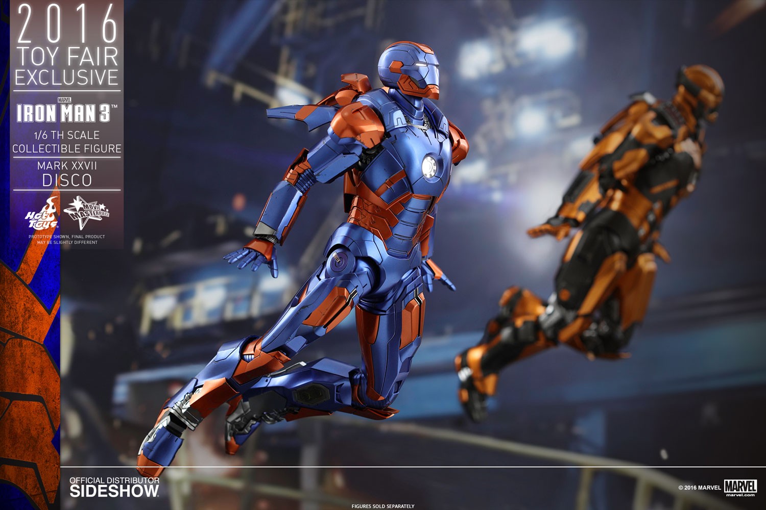 Marvel Iron Man Mark XXVII - Disco Sixth Scale Figure  (Prototype Shown) View 9