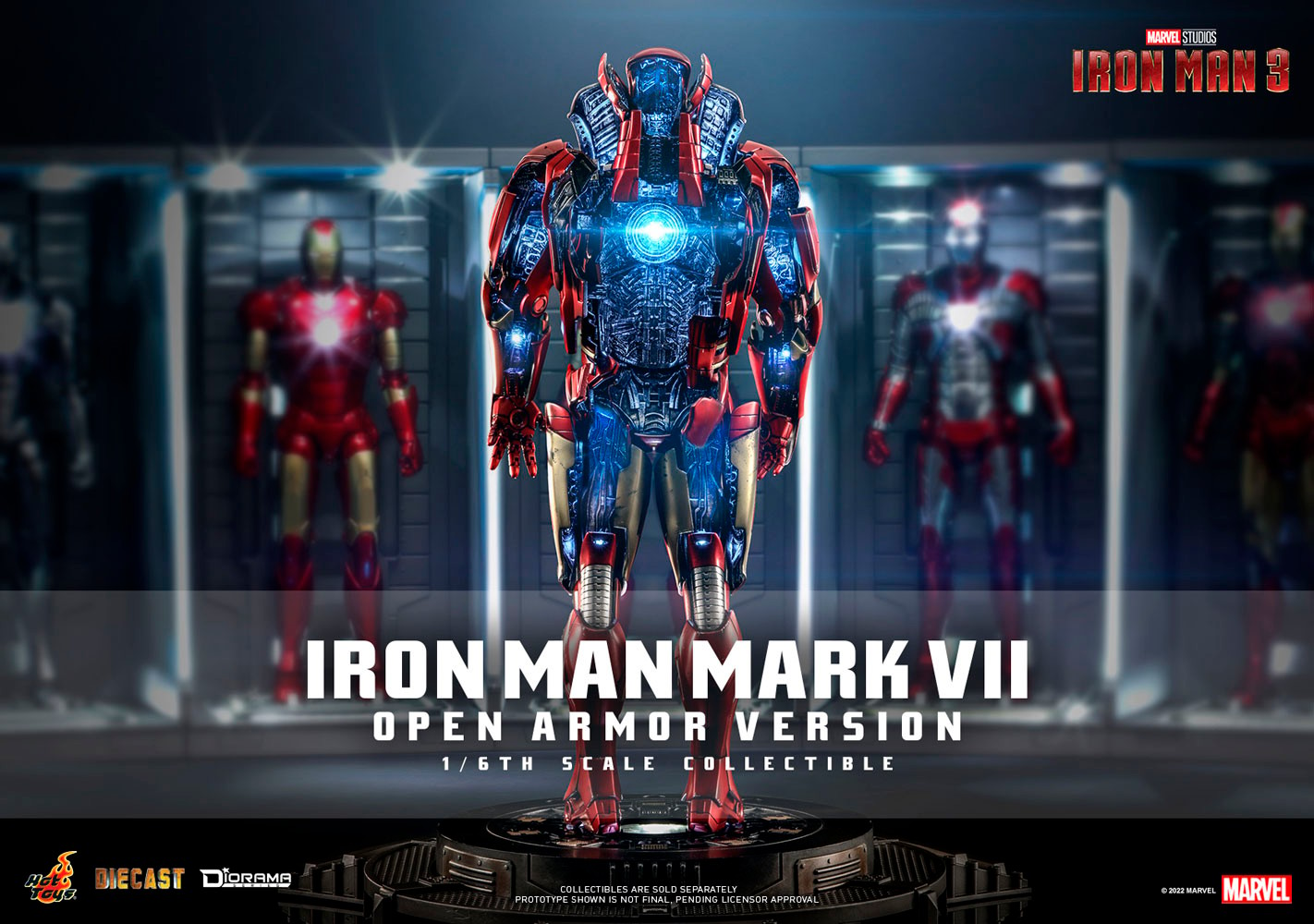 Iron Man Mark VII (Open Armor Version)- Prototype Shown