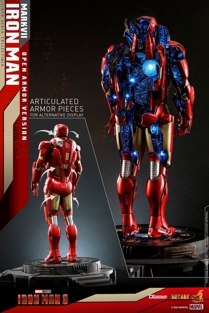 Iron man mark 7 action figure sales