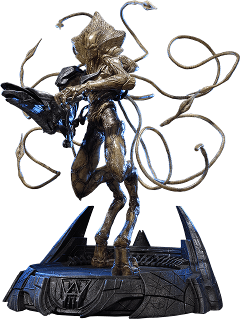Independence Day: Resurgence Alien Soldier Polystone Statue  (Prototype Shown) View 23