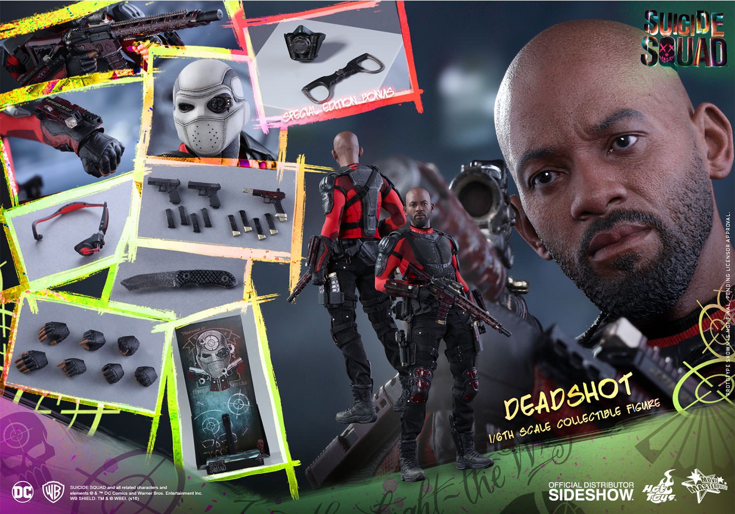 DC Comics Deadshot Sixth Scale Figure by Hot Toys | Sideshow