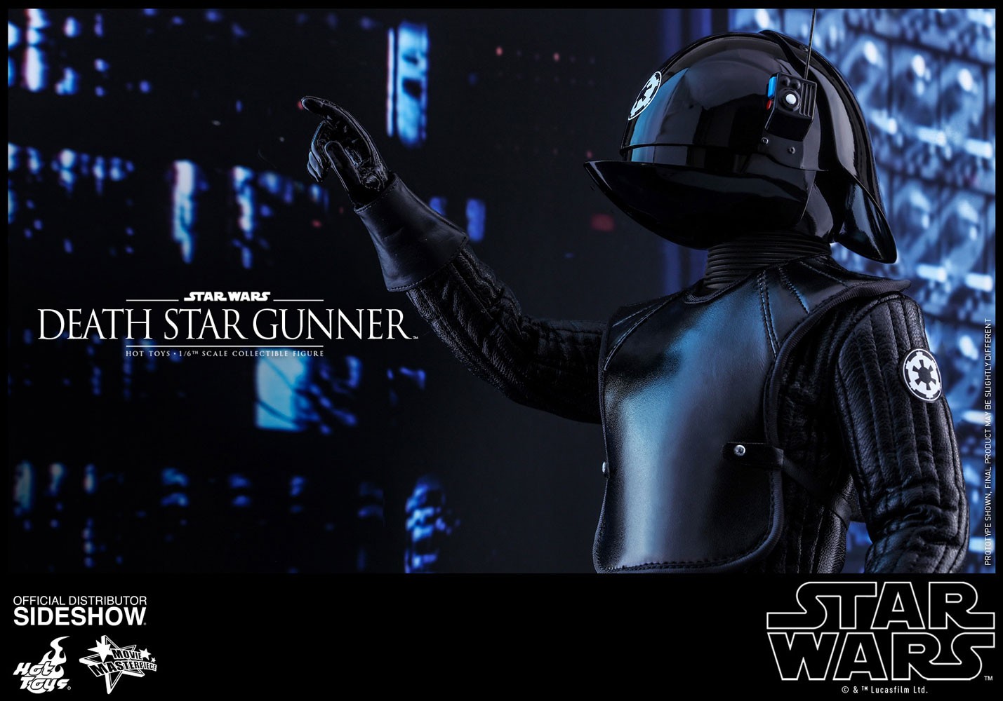 Star Wars Death Star Gunner Sixth Scale Figure  (Prototype Shown) View 12