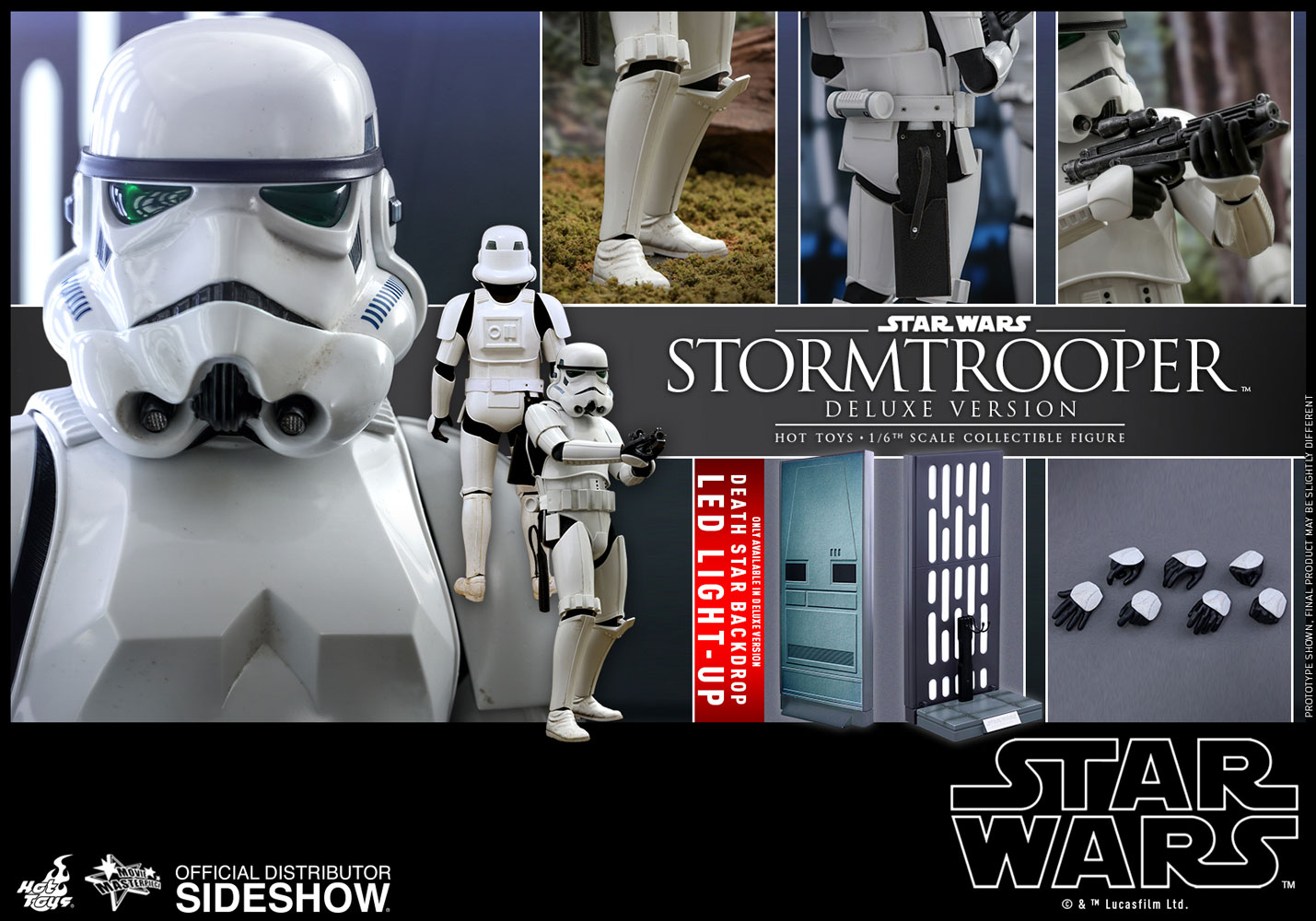 Hot toys shop stormtrooper deluxe