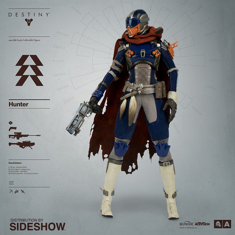 Destiny Hunter Sixth Scale Figure by ThreeA Toys | Sideshow