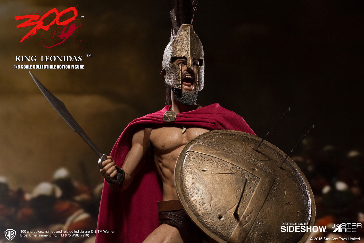 300 King Leonidas Sixth Scale Figure by Star Ace Toys Ltd