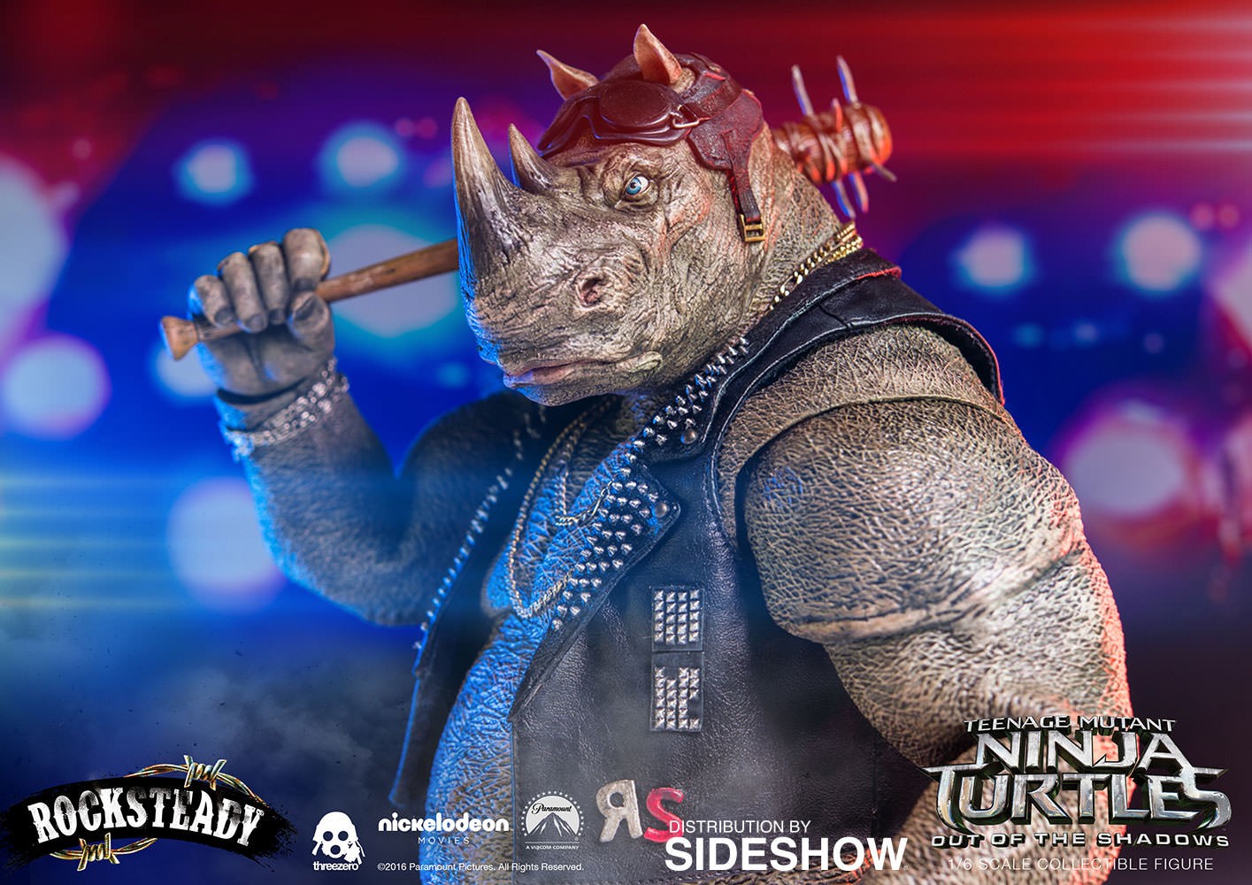 TMNT Rocksteady Sixth Scale Figure by Threezero | Sideshow
