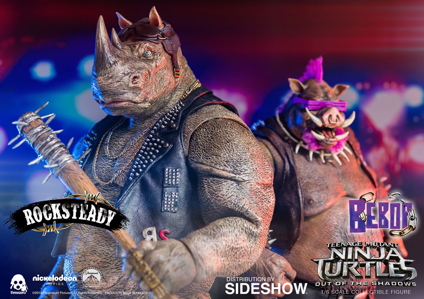 Teenage Mutant Ninja Turtles Rocksteady Sixth Scale Figure  (Prototype Shown) View 17
