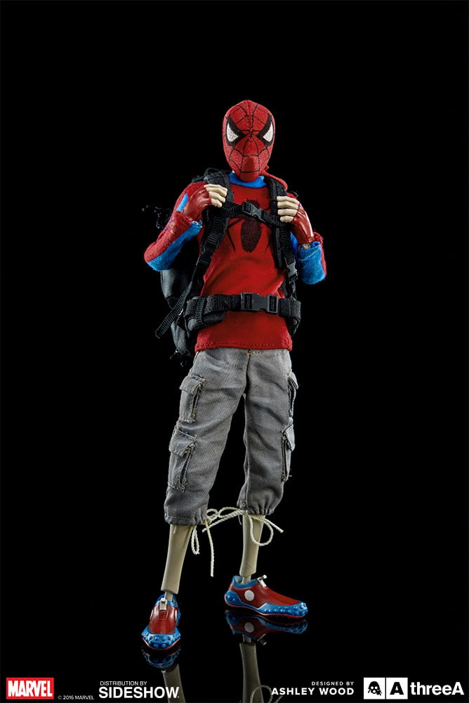 Marvel Peter Parker and Spider-man Sixth Scale Figure Set by