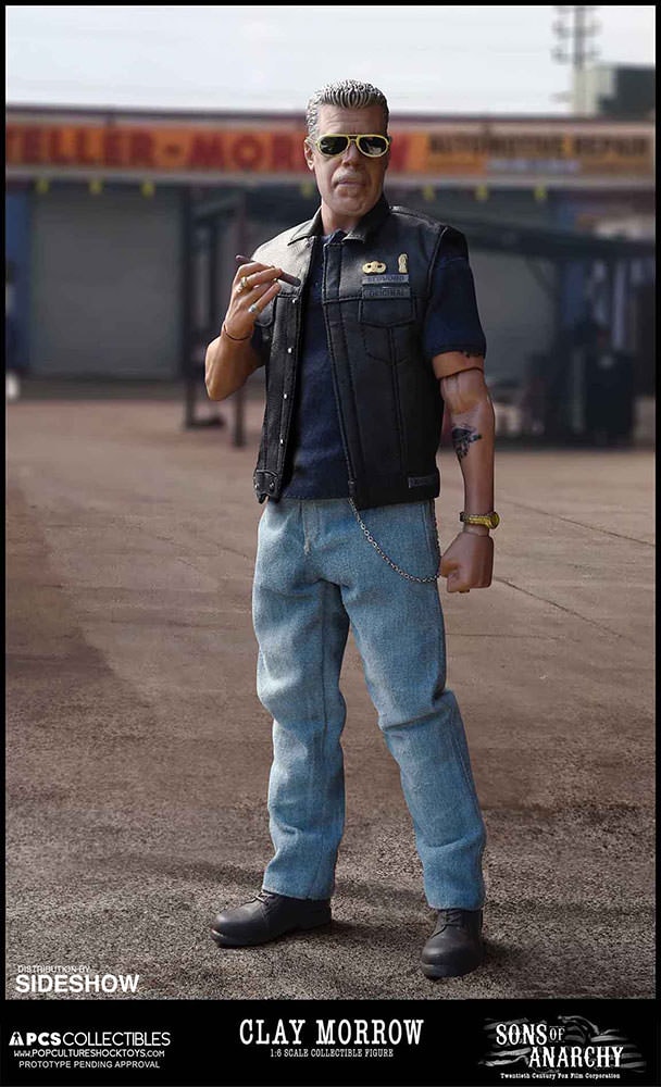 Sons of Anarchy Clay Morrow Sixth Scale Figure by Pop Cultur
