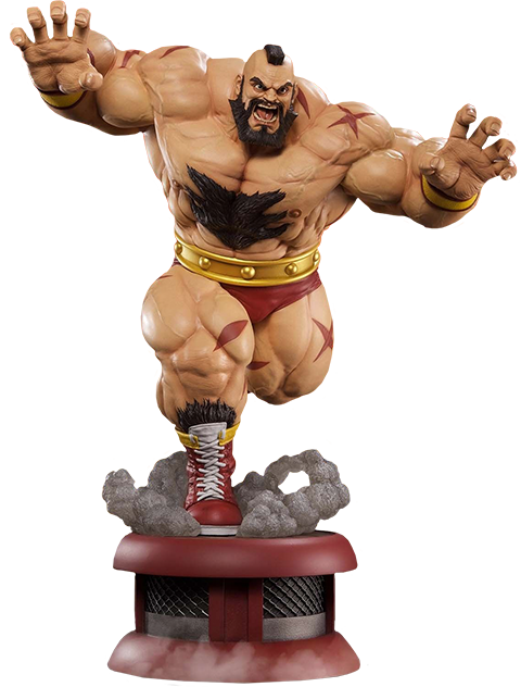 Street Fighter Zangief Siberian Express Statue by Pop Cultur