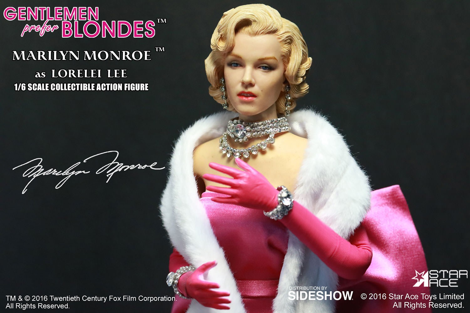 Gentlemen Prefer Blondes Marilyn Monroe as Lorelei Lee Pink