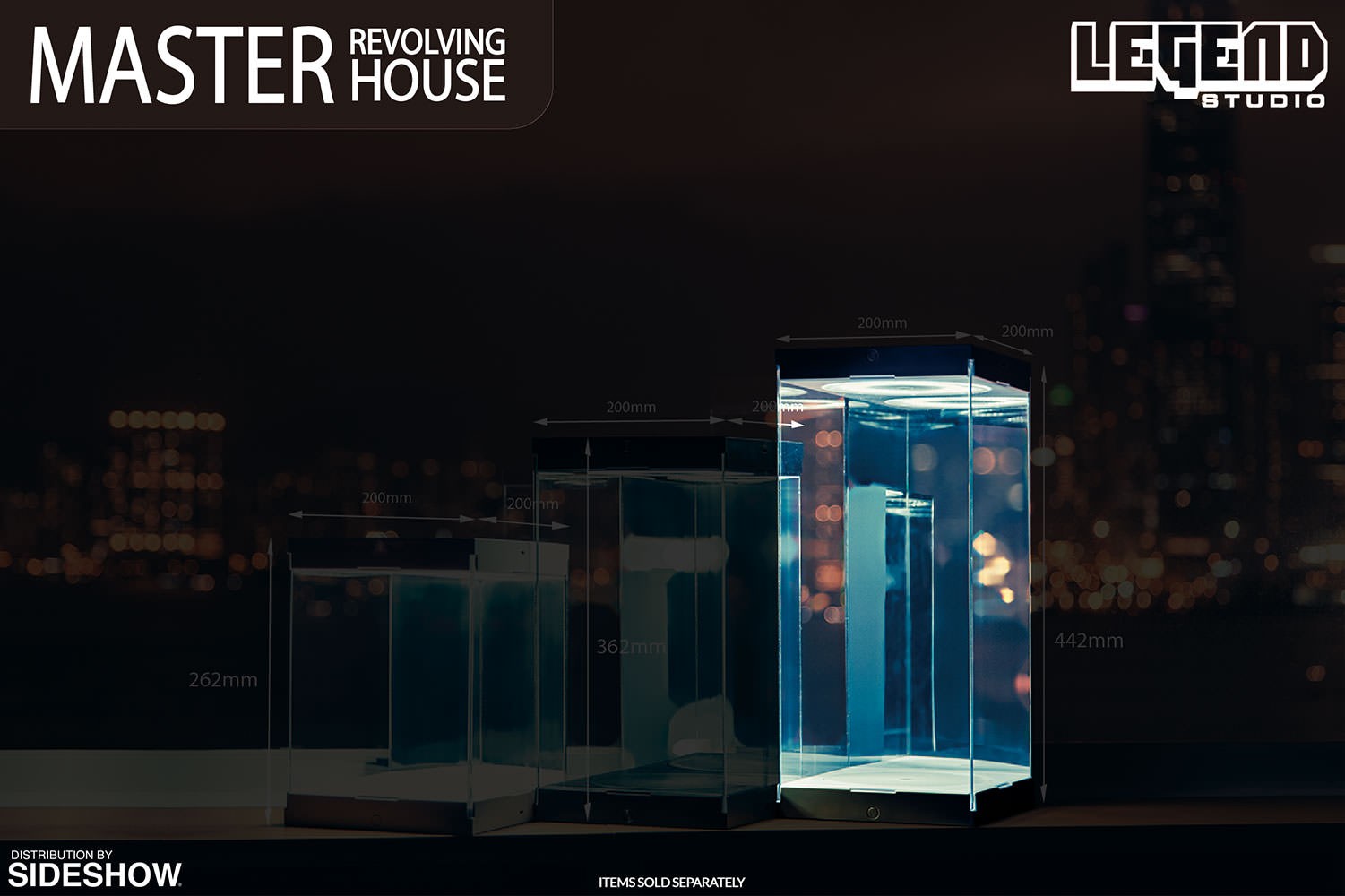 Master Revolving House Black (Prototype Shown) View 1