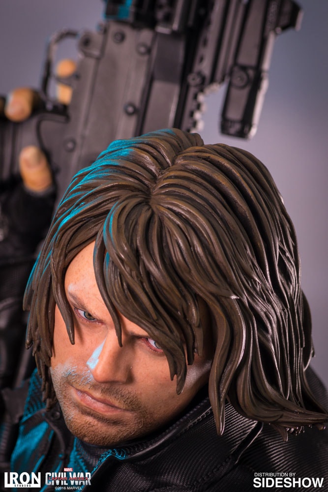 Marvel Winter Soldier Polystone Statue  (Prototype Shown) View 13
