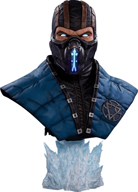 Mortal Kombat Sub-Zero Cryomancer Life-Size Bust  Exclusive Edition (Prototype Shown) View 15