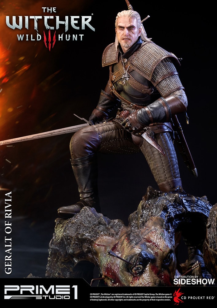 Geralt Of Rivia Statue by Prime 1 Studio Sideshow Collectibles