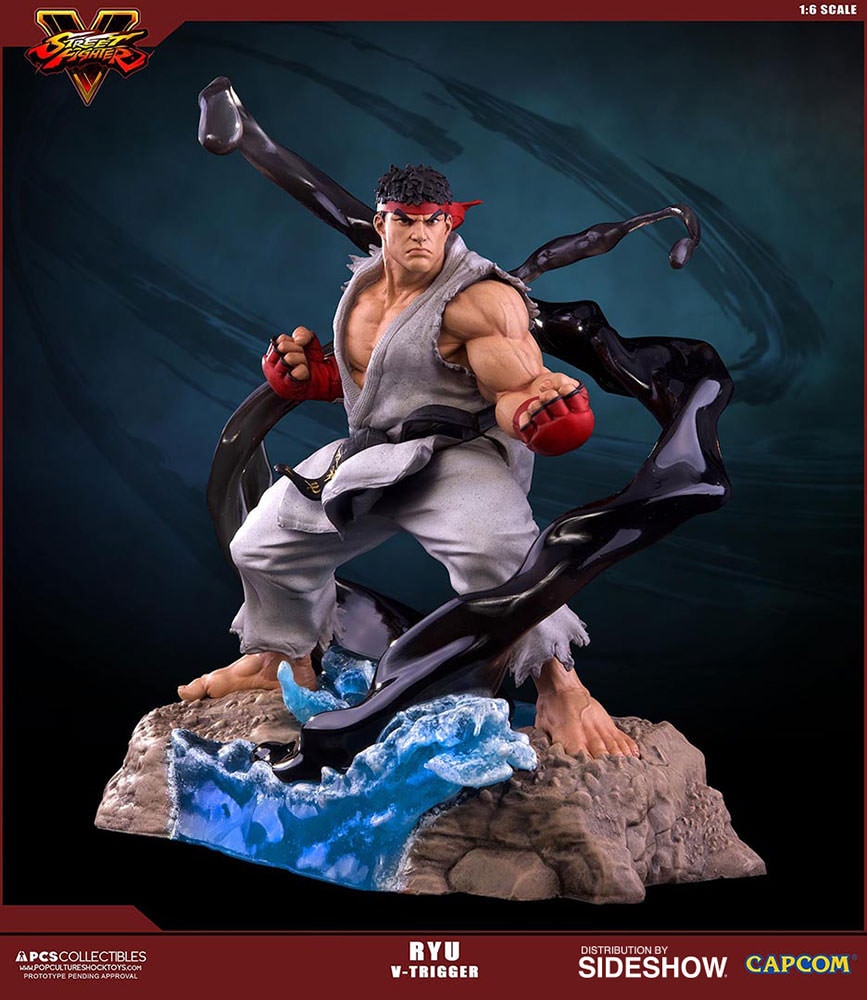 殺意リュウ スタチュー フィギュア スト5 POP CULTURE SHOCK Street Fighter Ryu V-Trigger Statue by Pop Culture Shock