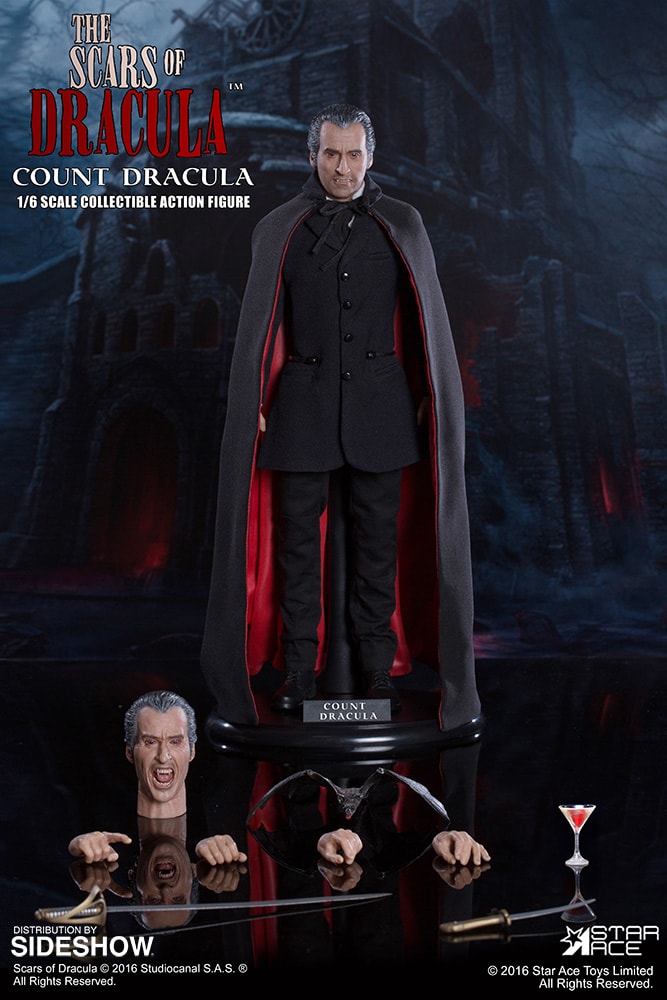 The Scars of Dracula Count Dracula Sixth Scale Figure  (Prototype Shown) View 16