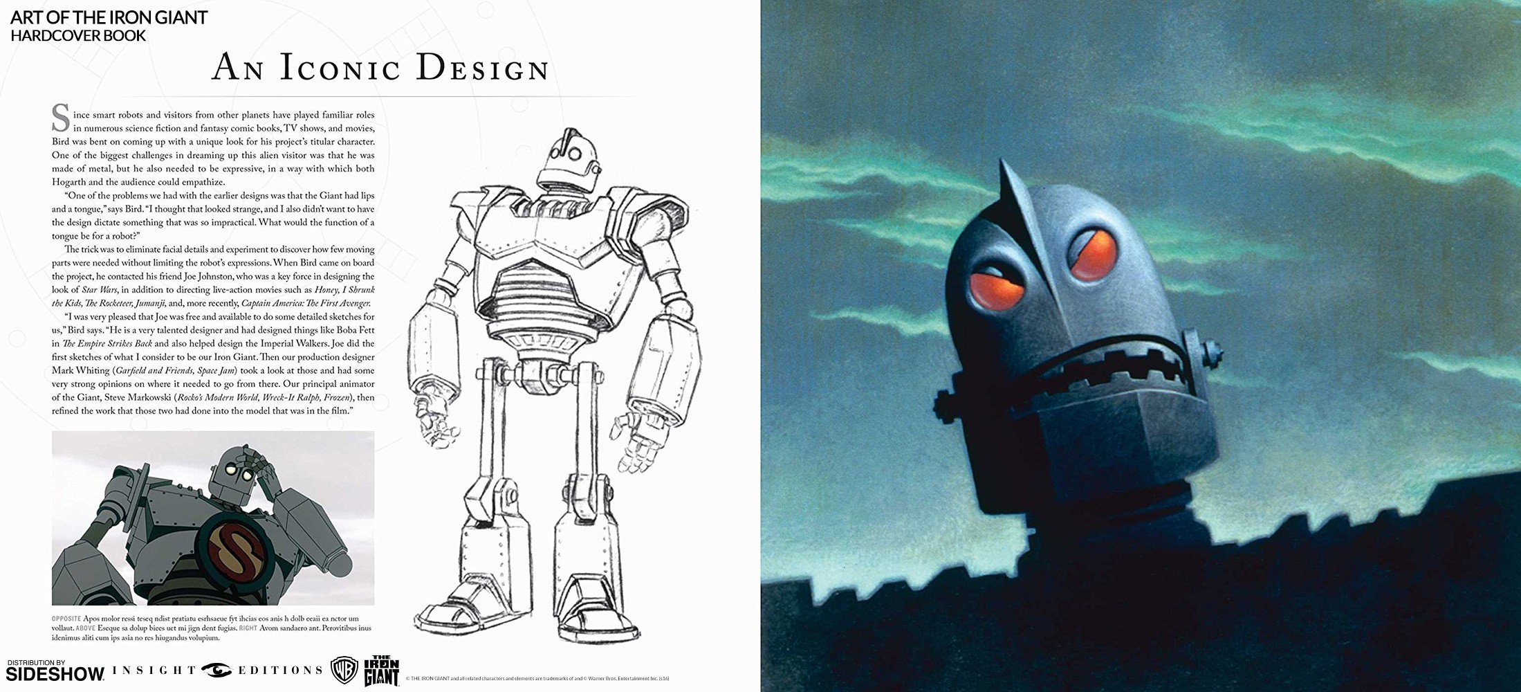 The Iron Giant The Art of the Iron Giant Book  View 2