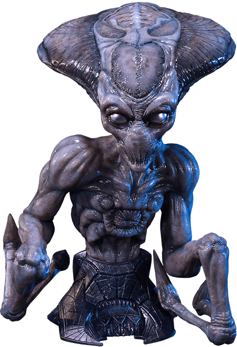 Independence Day: Resurgence Alien Life-Size Bust  (Prototype Shown) View 16