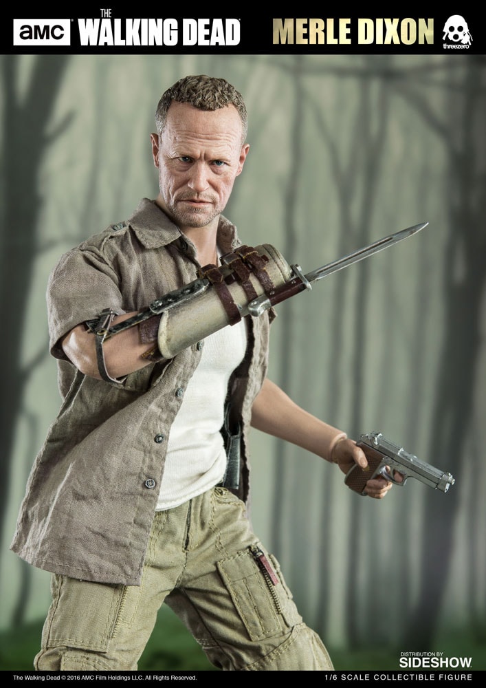 The Walking Dead Merle Dixon Sixth Scale Figure by Threezero