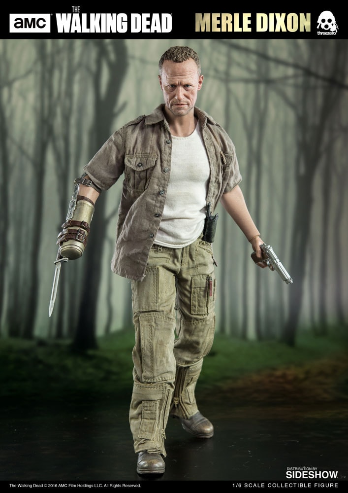 The Walking Dead Merle Dixon Sixth Scale Figure  (Prototype Shown) View 15