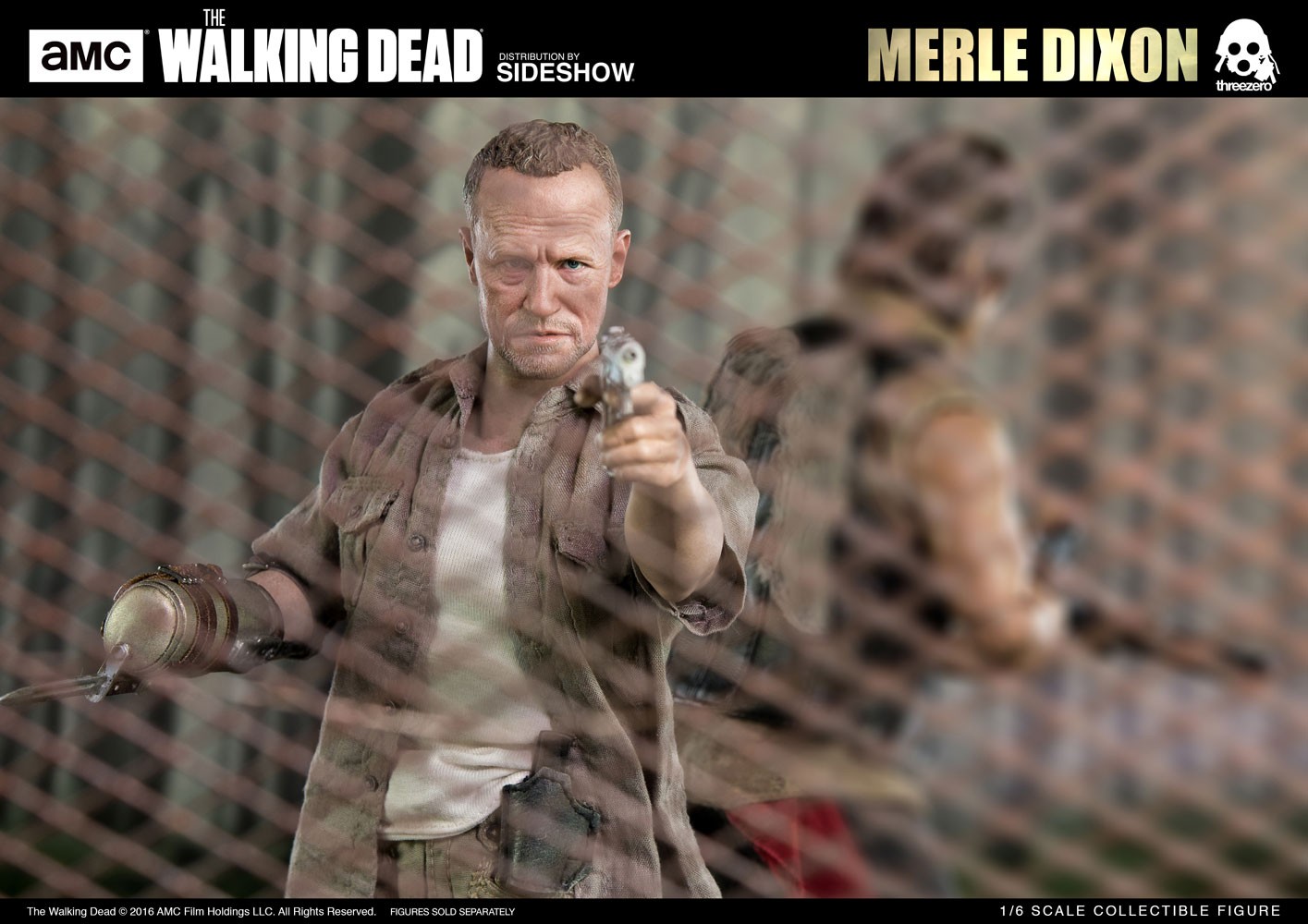 The Walking Dead Merle Dixon Sixth Scale Figure  (Prototype Shown) View 21