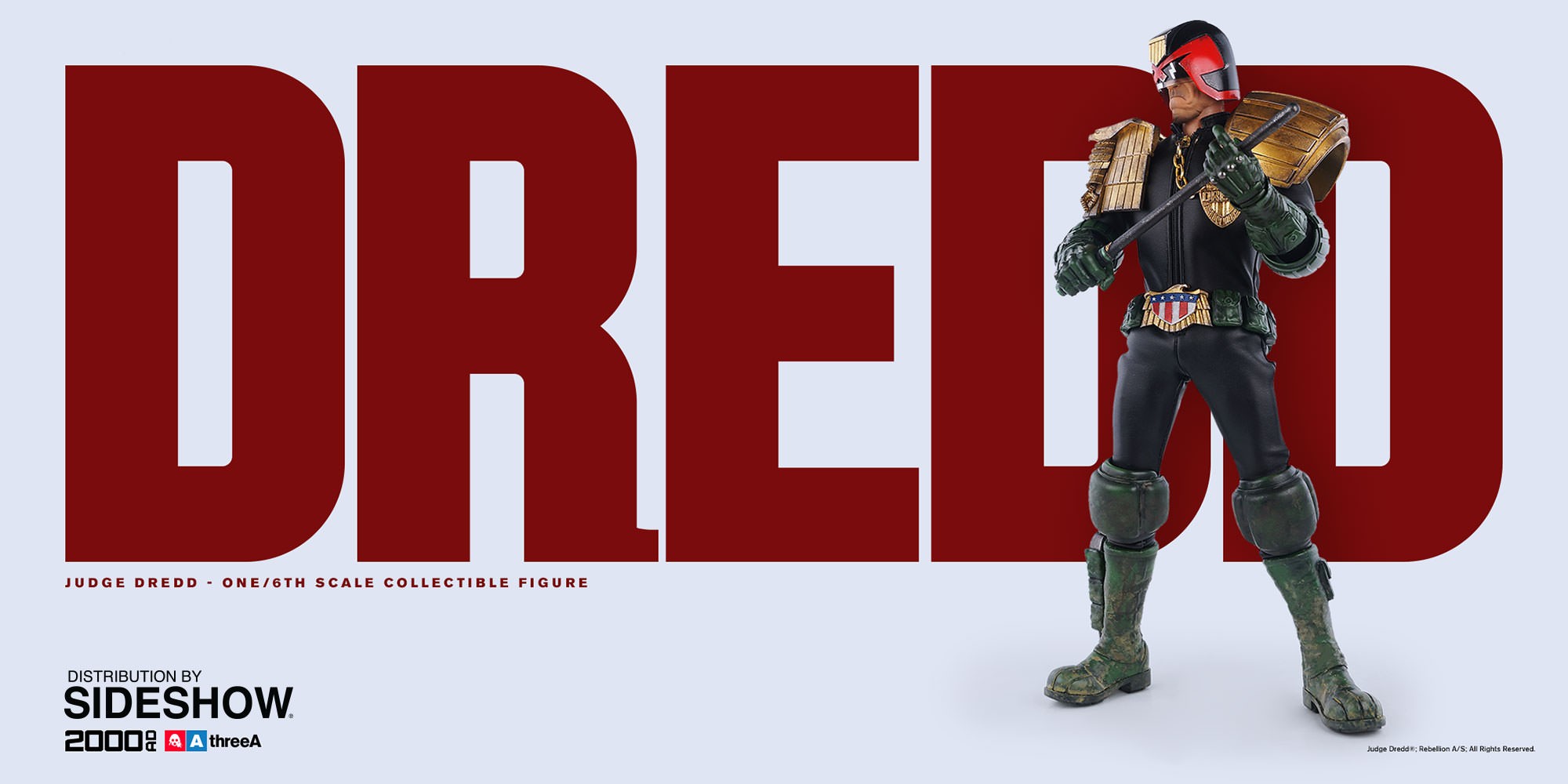 2000 AD Judge Dredd Sixth Scale Figure  (Prototype Shown) View 3
