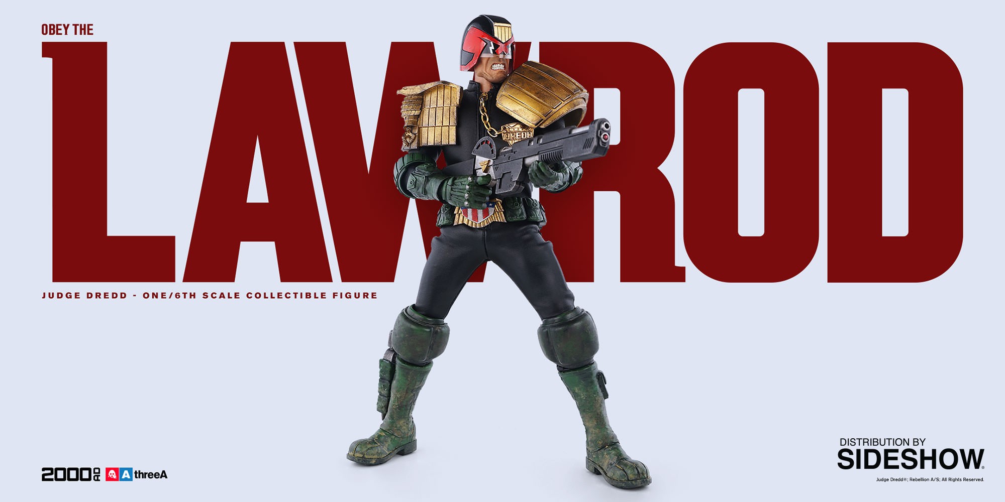 2000 AD Judge Dredd Sixth Scale Figure  (Prototype Shown) View 4