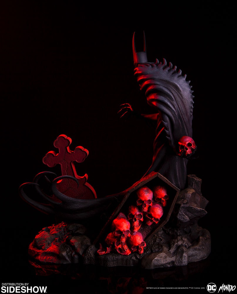 DC Comics Batman Red Rain Statues  (Prototype Shown) View 7
