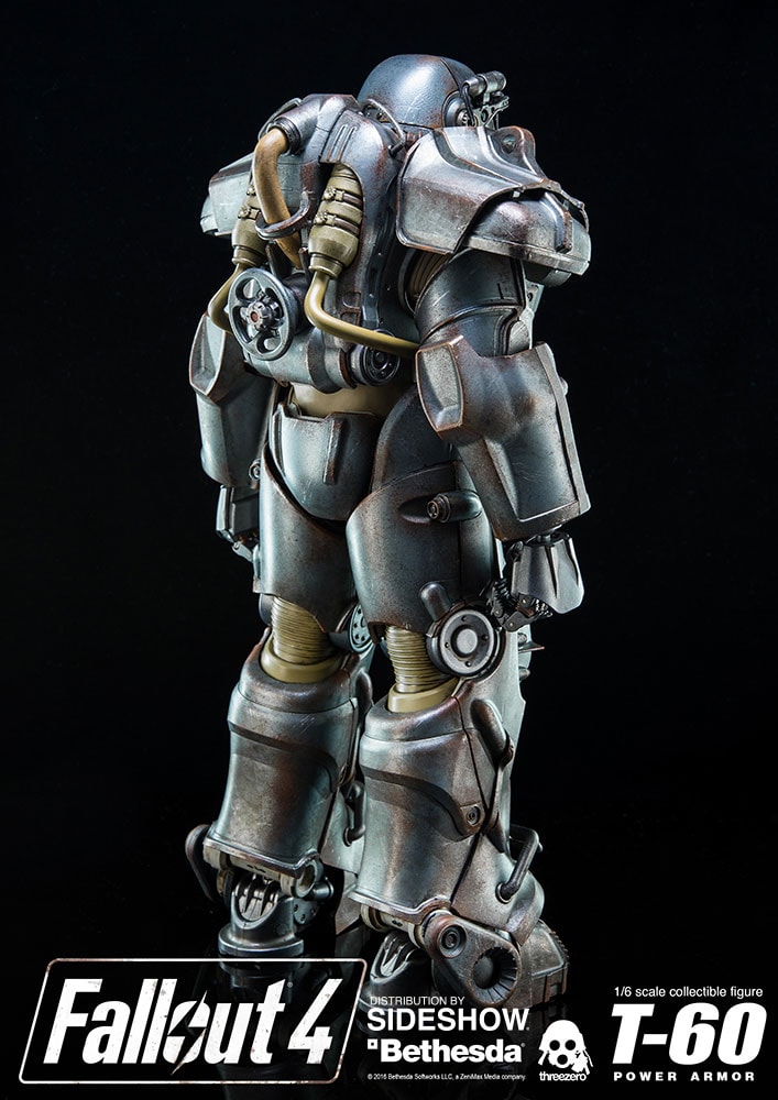 【新品】Threezero Fallout T-60 POWER ARMOR Fallout: T-60 Power Armor FigZero Action Figure 1/6 (37cm