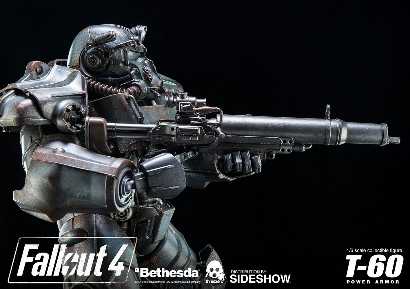 Fallout 4 T-60 Power Armor Sixth Scale Figure  (Prototype Shown) View 14