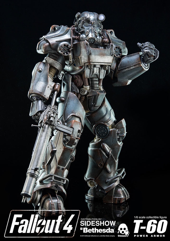 Fallout 4 T-60 Power Armor Sixth Scale Figure  (Prototype Shown) View 15