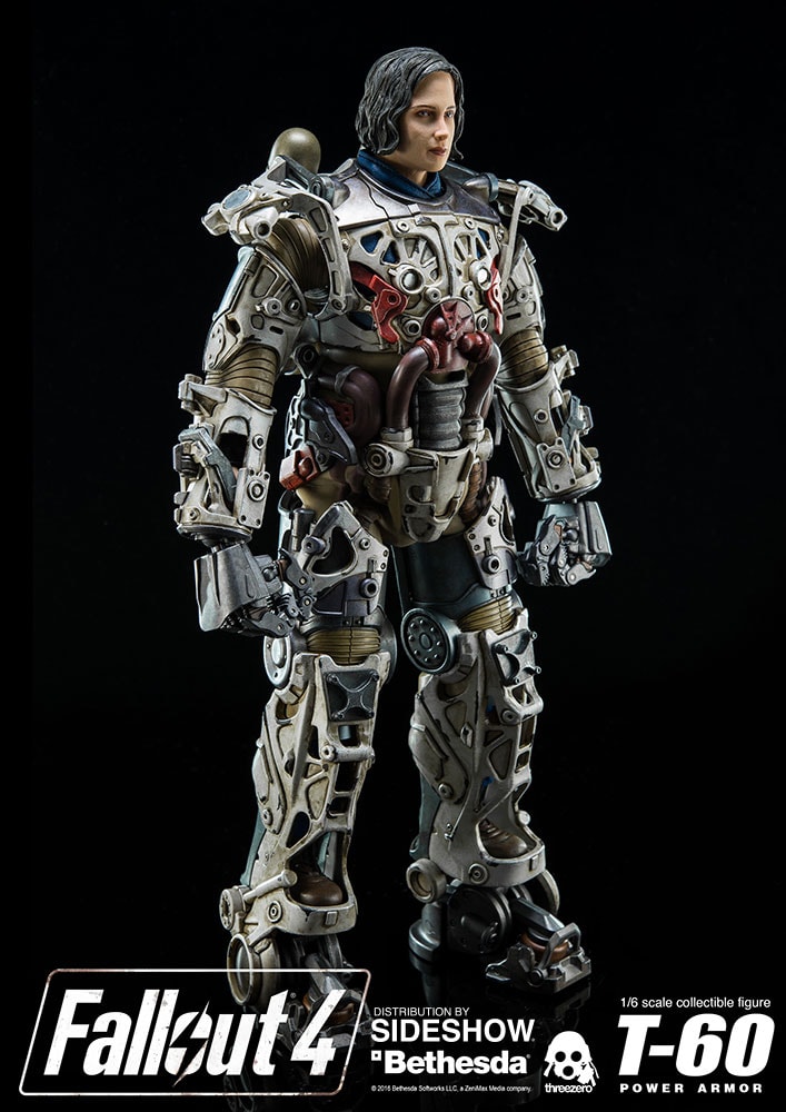 Fallout 4 T-60 Power Armor Sixth Scale Figure  (Prototype Shown) View 19