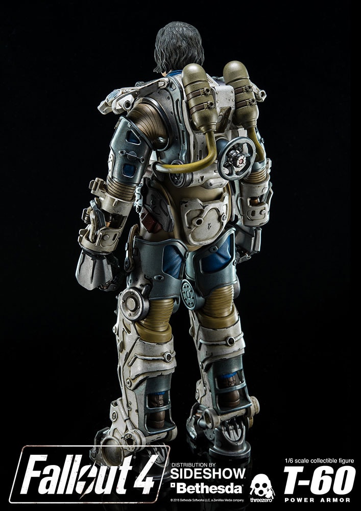 Fallout 4 T-60 Power Armor Sixth Scale Figure  (Prototype Shown) View 20
