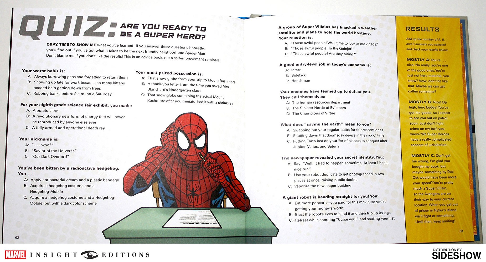 Marvel The World According to Spider-Man Book  View 4