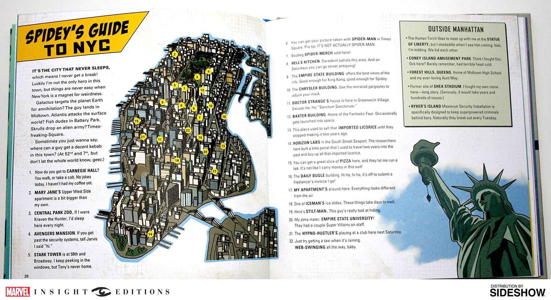 Marvel The World According to Spider-Man Book  View 5