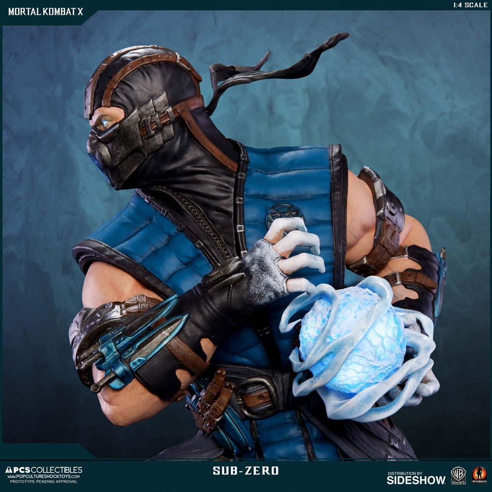 Mortal Kombat Sub-Zero Statues  (Prototype Shown) View 7