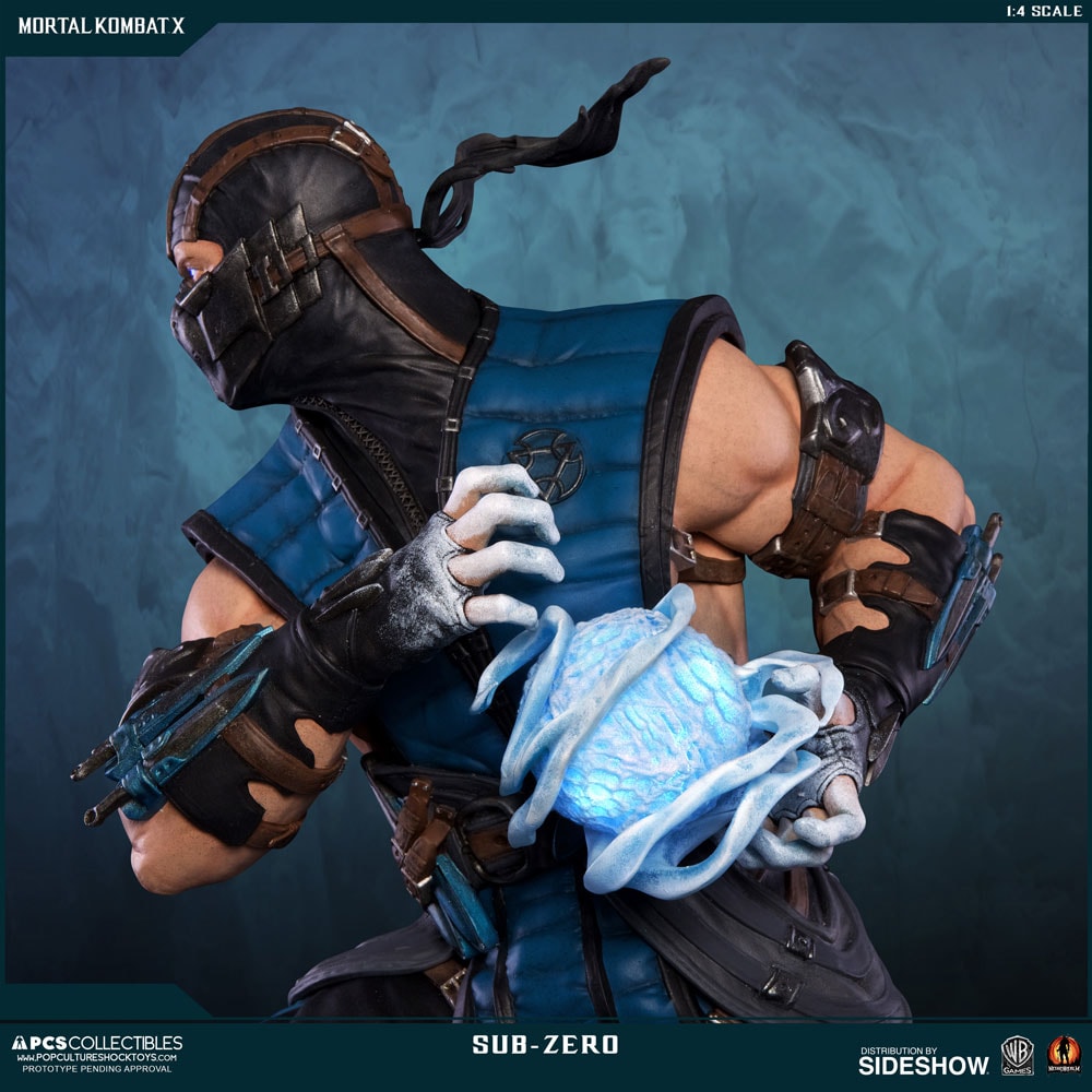 Mortal Kombat Sub-Zero Statues  (Prototype Shown) View 8