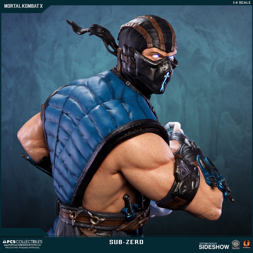 Mortal Kombat Sub-Zero Statues  (Prototype Shown) View 9