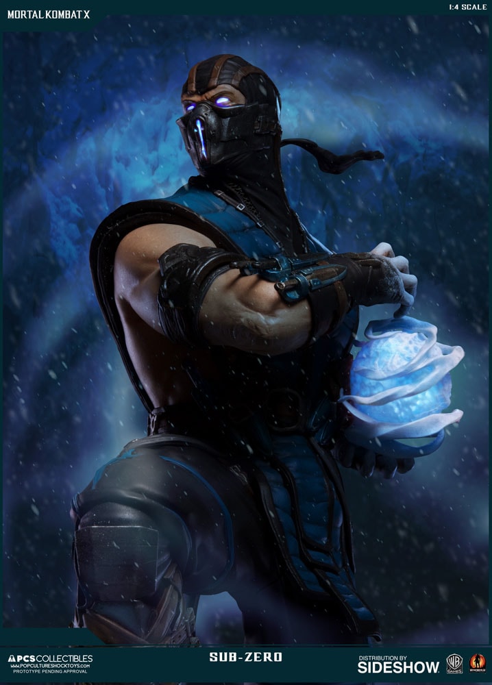 Mortal Kombat Sub-Zero Statues  (Prototype Shown) View 10