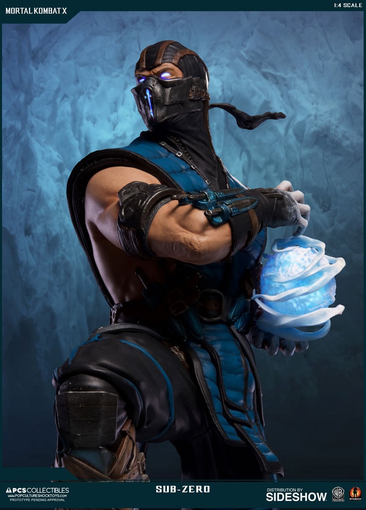 Mortal Kombat Sub-Zero Statues  (Prototype Shown) View 11
