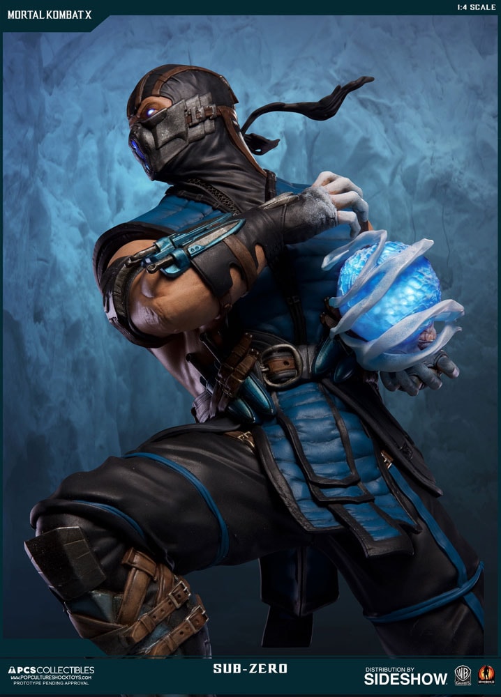 Mortal Kombat Sub-Zero Statues  (Prototype Shown) View 12