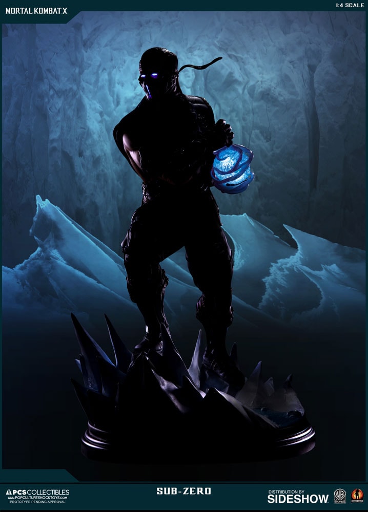Mortal Kombat Sub-Zero Statues  (Prototype Shown) View 16