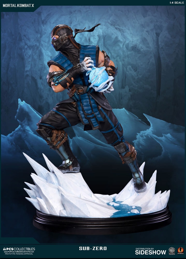 Mortal Kombat Sub-Zero Statues  (Prototype Shown) View 17