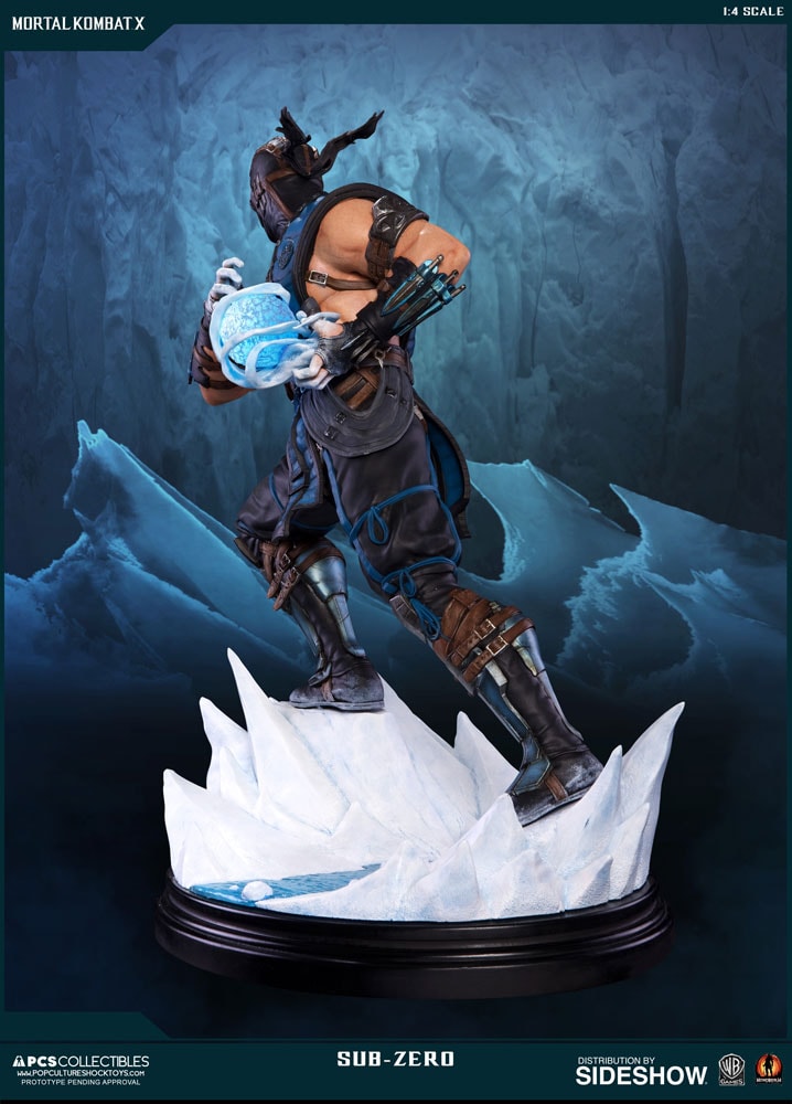 Mortal Kombat Sub-Zero Statues  (Prototype Shown) View 19