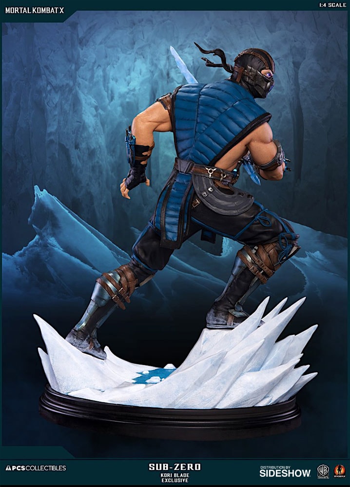 Mortal Kombat Sub Zero Statue by Pop Culture Shock Sideshow