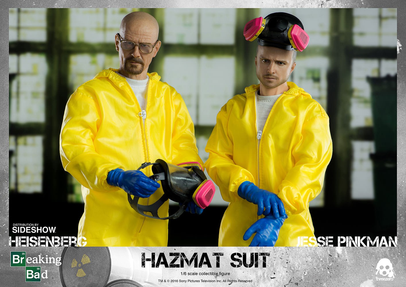 Breaking Bad Heisenberg Jesse Hazmat Suit Combo Sixth Scale Figure  (Prototype Shown) View 23