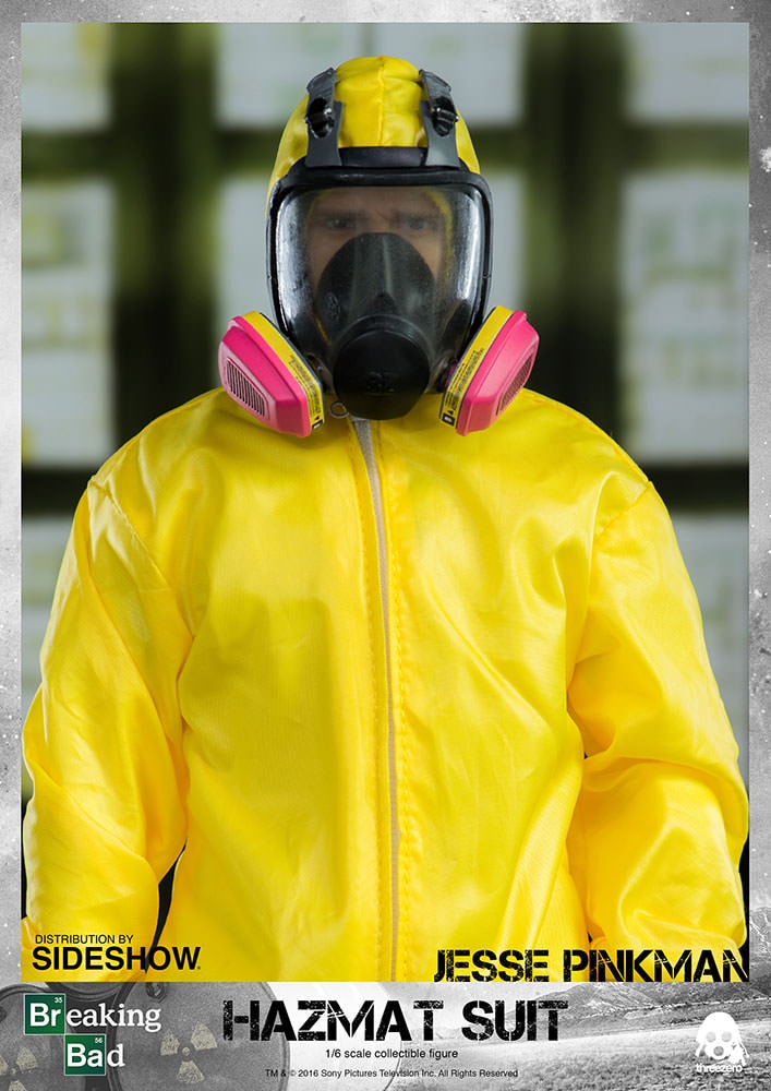Breaking Bad Heisenberg Jesse Hazmat Suit Combo Sixth Scale Figure  (Prototype Shown) View 27