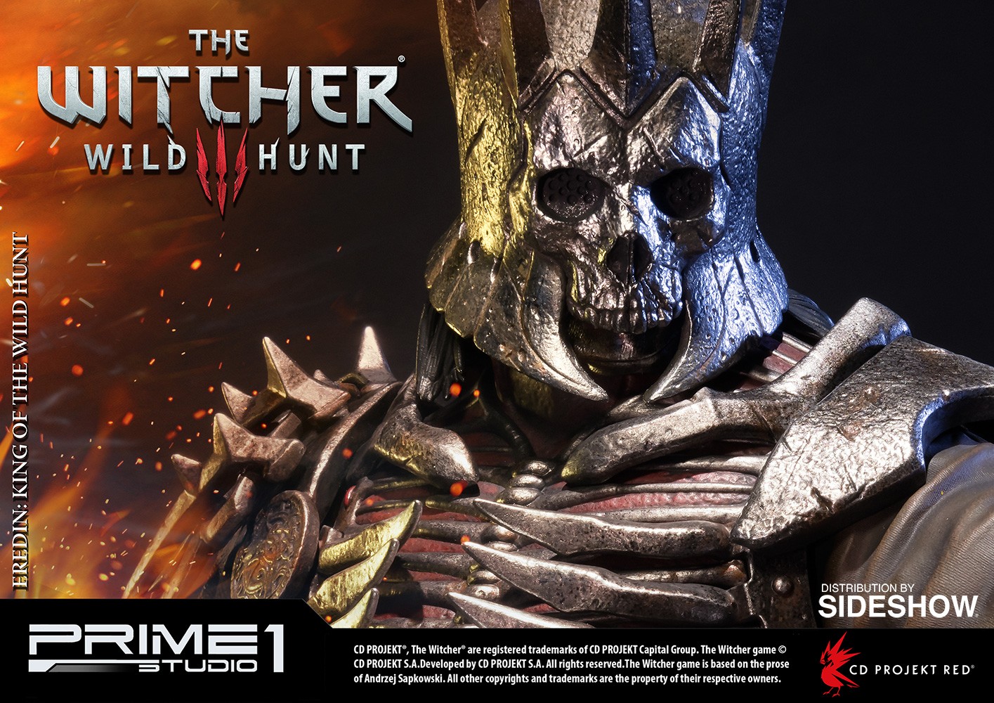 The Witcher 3: Wild Hunt Eredin Polystone Statue  Collector Edition (Prototype Shown) View 13